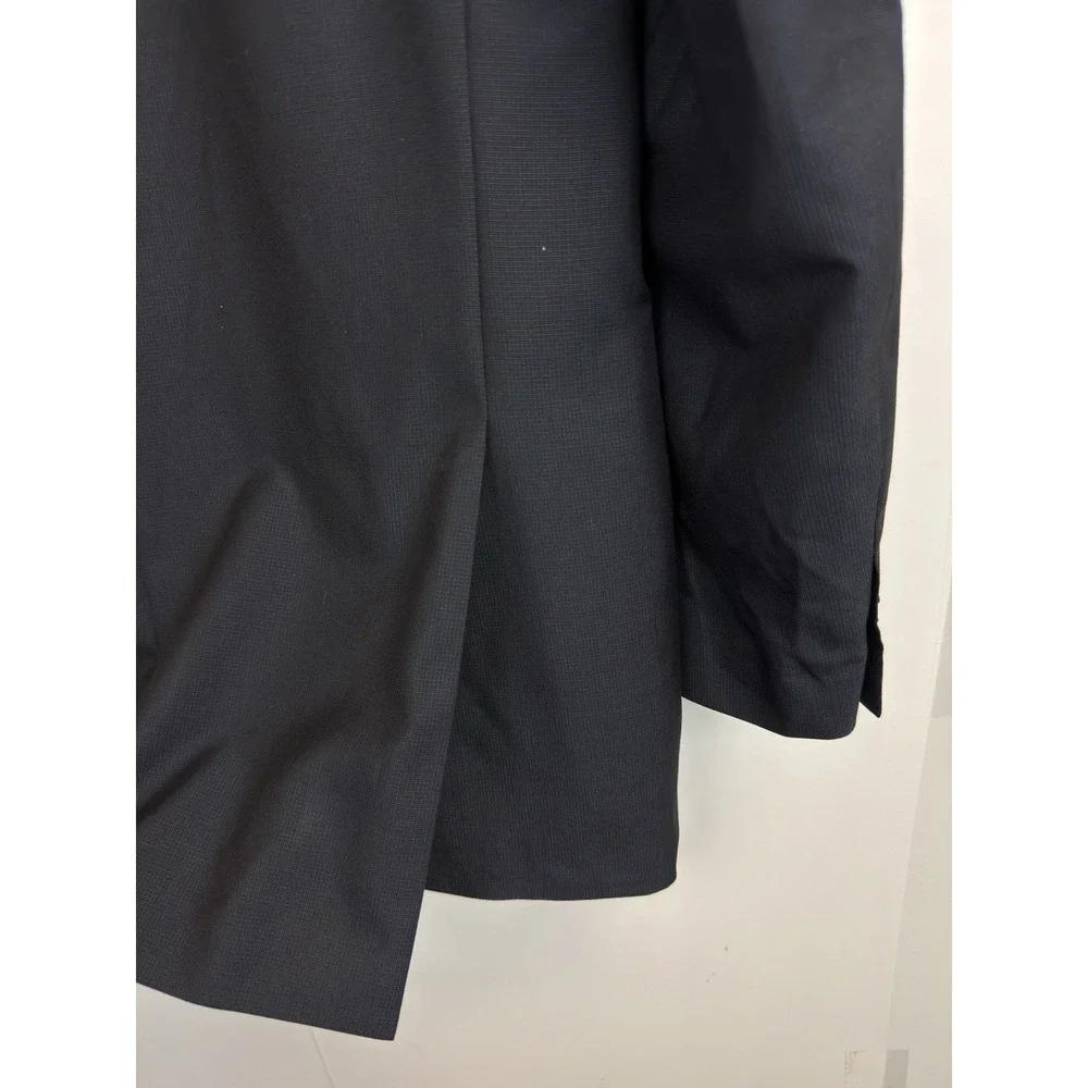 Michael Kors Mens 42L Navy Blue 2-Button‎ Blazer Sport Coat Preppy
